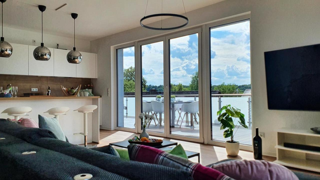 Penthouse Mit Whirlpool Im Herzen Von Niedersachsen Бургведель Экстерьер фото